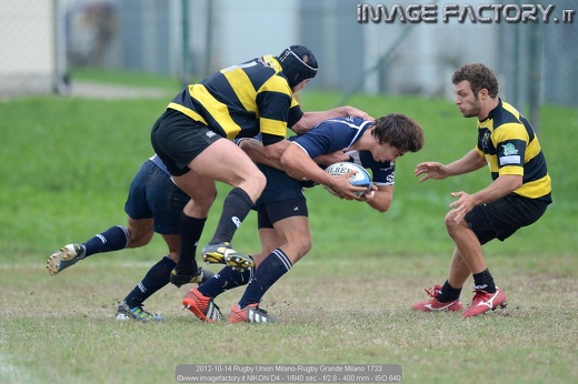 2012-10-14 Rugby Union Milano-Rugby Grande Milano 1733